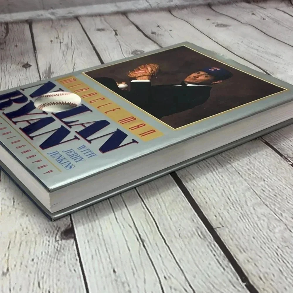 vintage Miracle man nolan ryan book 1992